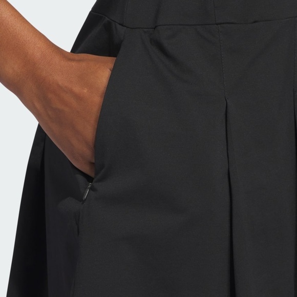 NWT ADIDAS ultimate 365 TOUR pleated Mini black Dress size small - Picture 11 of 12